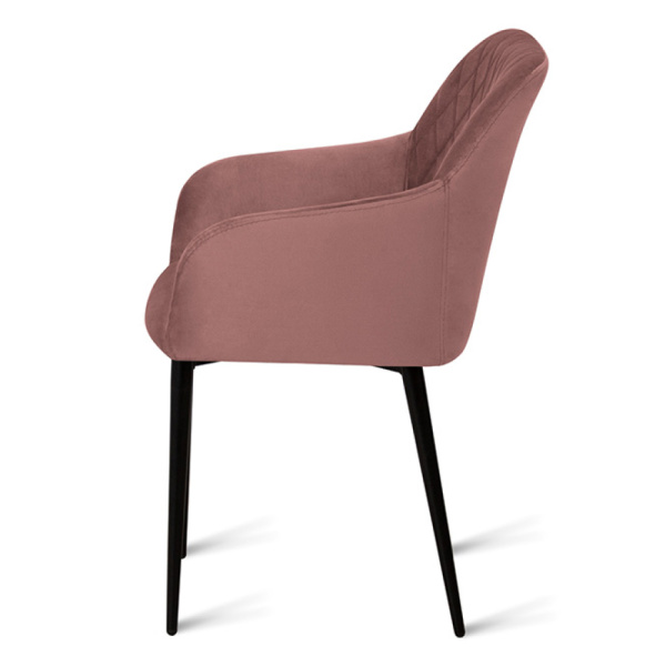 Стул B145 (B145 ROSA VL34 BK VD)